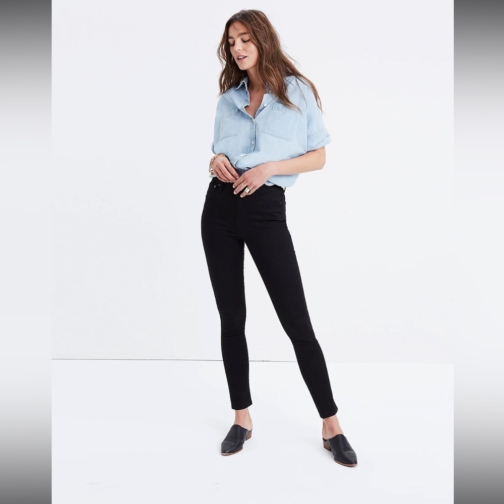 NWT Madewell 10” High Rise Skinny Sz 27